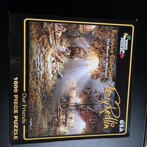 White Mountain Puzzles Terry Redlin "Our Friends" Exclusive Collection Puzzle
